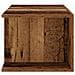 Mobile Porta TV con LED Legno Antico 90x39x30 cm Multistrato - Foto miniatura 4