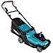LM004GZ tagliaerba Tagliaerba a spinta Batteria Nero, Blu - Foto miniatura 4