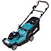 LM004GZ tagliaerba Tagliaerba a spinta Batteria Nero, Blu - Foto miniatura 1
