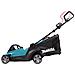 LM004GZ tagliaerba Tagliaerba a spinta Batteria Nero, Blu - Foto miniatura 12