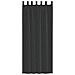 Tende In Voile Con Linguetta 2 Pz Nero - Foto miniatura 4