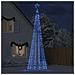 Albero di Natale a LED con Punte 1534 LED Blu 500 cm - Foto miniatura 3