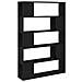 Scaffale  Nero Rovere 100x24x155 cm in legno ingegnerizzato - Foto miniatura 1