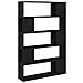 Scaffale  Nero Rovere 100x24x155 cm in legno ingegnerizzato - Foto miniatura 5