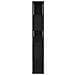 Scaffale  Nero Rovere 100x24x155 cm in legno ingegnerizzato - Foto miniatura 7
