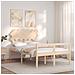 Letto per Anziani con Testiera Small Double in Legno Massello - Foto miniatura 3