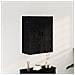 Armadio a muro  Nero Rovere 69,5x34x90 cm in legno ingegnerizzato - Foto miniatura 2