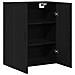 Armadio a muro  Nero Rovere 69,5x34x90 cm in legno ingegnerizzato - Foto miniatura 5