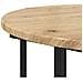 Set di 2 Tavolini in Legno ingegnerizzato Rovere e Metallo - Foto miniatura 6