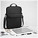Borsa Per Laptop Da Lavoro Con Maniglia - Custodia Impermeabile E Antiurto Per Tablet Black 13 Pollici - Foto miniatura 3