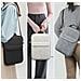 Borsa Per Laptop Da Lavoro Con Maniglia - Custodia Impermeabile E Antiurto Per Tablet Black 13 Pollici - Foto miniatura 5