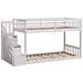 Letto A Castello Per Bambini 190x90cm Bianco Celestine - Foto miniatura 1