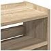 Scarpiera Rovere Sonoma 60x25x81 cm in Legno Multistrato - Foto miniatura 7