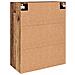 Armadi da Muro 2 pcs Legno vecchio 69.5 x 34 x 90 cm - Foto miniatura 9