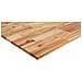 Piano Tavolo Rettangolare 100x50x2cm Legno Massello di Acacia - Foto miniatura 9