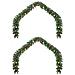 Ghirlanda di Natale with 600 LEDs 2 pcs Verde 40 m PVC - Foto miniatura 3