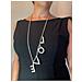 Collana Lunga Mylove, Argento 10µ E Cristallo Sw In Cristallo - Foto miniatura 2