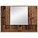 Mobiletto per specchio da bagno Legno vecchio 80 x 17 x 55 cm - Foto miniatura 6