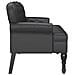 Panca Chesterfield Nero 119.5 x 64.5 x 75 cm Pelle Sintetica - Foto miniatura 5