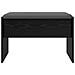 Panca per ingresso con cuscino Rovere Nero 63 x 38 x 40 cm - Foto miniatura 5