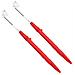 Ombrello con morsetto 2 pcs Rosso mattone Ø 105 x 86 cm - Foto miniatura 1
