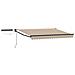 Tettuccio Elettrico Retrattile Beige e Antracite 3 x 2,5 m - Foto miniatura 1