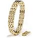 Bracciale Da Uomo Premium ""intense"" In Acciaio Chirurgico 316l, Oro, 20 Cm - Foto miniatura 1
