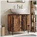 Armadio per Lavabo da Bagno HAARLEM Legno antico - Foto miniatura 2