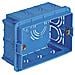 Scatola Incasso Rettangolare Azzurro 3 Moduli - Foto miniatura 1