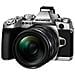 E-M1 Argento Sensore Live MOS Risoluzione 17.2Mpx Display 3" con obiettivo M. Zuiko 12-40mm - Foto miniatura 1
