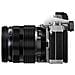 E-M1 Argento Sensore Live MOS Risoluzione 17.2Mpx Display 3" con obiettivo M. Zuiko 12-40mm - Foto miniatura 4