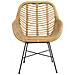 Sedia In Rattan Beige Canora - Foto miniatura 10