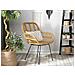 Sedia In Rattan Beige Canora - Foto miniatura 2