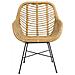 Sedia In Rattan Beige Canora - Foto miniatura 7