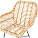Sedia In Rattan Beige Canora - Foto miniatura 17