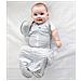 Sacco Fasciante Per Neonati Swaddle Up 50/50 L Grigio - Foto miniatura 10