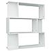 Libreria /Divisorio Bianco 80x24x96 cm in Legno Multistrato - Foto miniatura 2