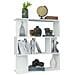 Libreria /Divisorio Bianco 80x24x96 cm in Legno Multistrato - Foto miniatura 5