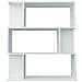Libreria /Divisorio Bianco 80x24x96 cm in Legno Multistrato - Foto miniatura 6