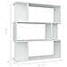 Libreria /Divisorio Bianco 80x24x96 cm in Legno Multistrato - Foto miniatura 8