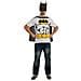 T-shirt E Maschera Di Batman Adulto - Taglia: Xl - Foto miniatura 1