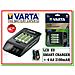 Caricabatterie Per Pile Ricaricabili Smart Charger + 4 Batterie Aa Stilo 2100mah - Foto miniatura 1