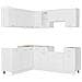Set Armadi da Cucina 11 pz Bianco in Truciolato - Foto miniatura 6