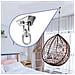 Pendini 2pcs Acciaio Inossidabile Heavy Duty Girevole A 360 Hammock Ganci 1000lb Capacit Di Calcestruzzo Insiemi Di Legno Playground Veranda Interni Esterni Sedile Trapeze Yoga Palestra - Foto miniatura 2