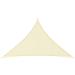 Parasole a Vela Oxford Triangolare 3,5x3,5x4,9 m Crema - Foto miniatura 1