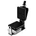 Piastra per Waffle FDD95D Potenza 1200 W Colore Nero /Acciaio inossidabile - Foto miniatura 4