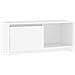 Mobile Porta TV Bianco 90x35x40 cm in Legno Multistrato - Foto miniatura 2
