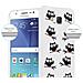 Custodia Compatibile Con Samsung Galaxy J5 2015 Con Gufo Blacky- Coperchio Protettivo In Silicone Tpu Con Stampa Moderna - Foto miniatura 4