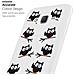 Custodia Compatibile Con Samsung Galaxy J5 2015 Con Gufo Blacky- Coperchio Protettivo In Silicone Tpu Con Stampa Moderna - Foto miniatura 7