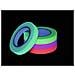 Gaffa Tape 19mm X 25m Neon-yellow Uv-active - Foto miniatura 2